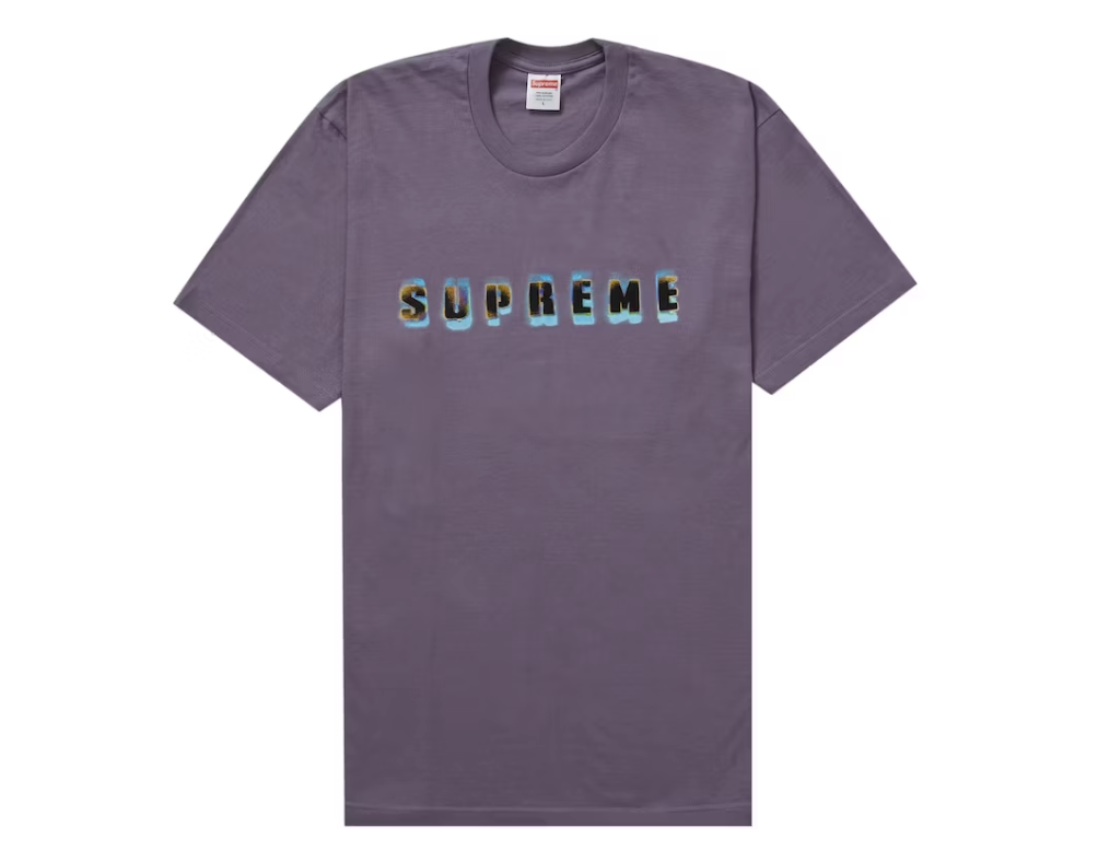 Supreme Stencil Tee Dusty Purple