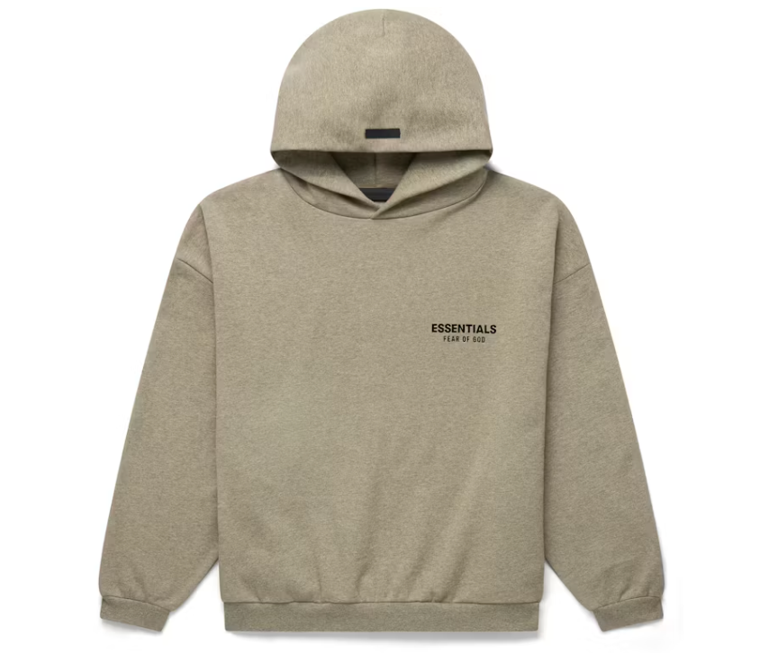 Fear of God Essentials Fleece Hoodie (FW24) Heather Gray
