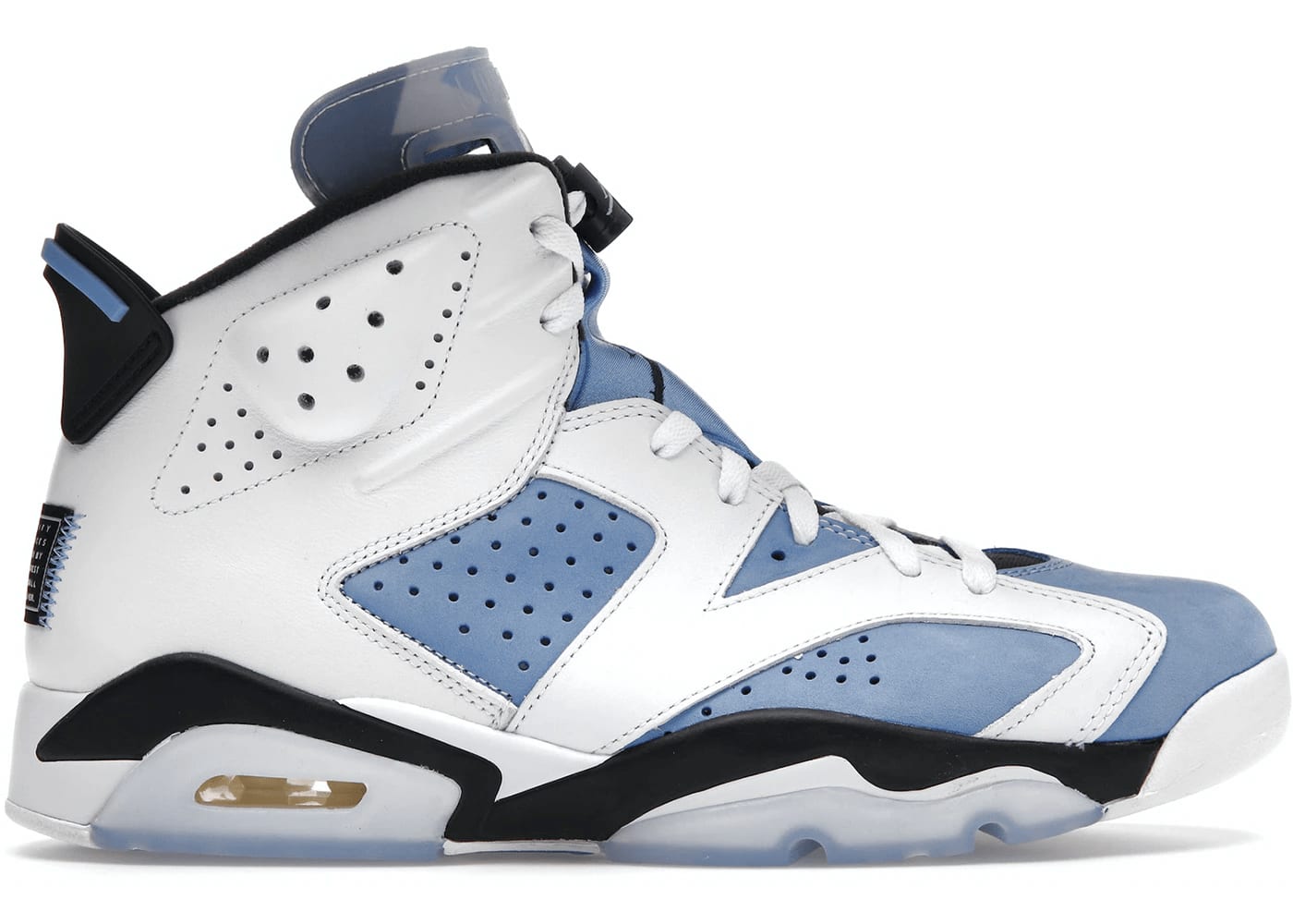 Jordan 6 Retro UNC White