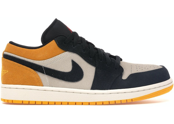 Jordan 1 Low Sail University Gold Black