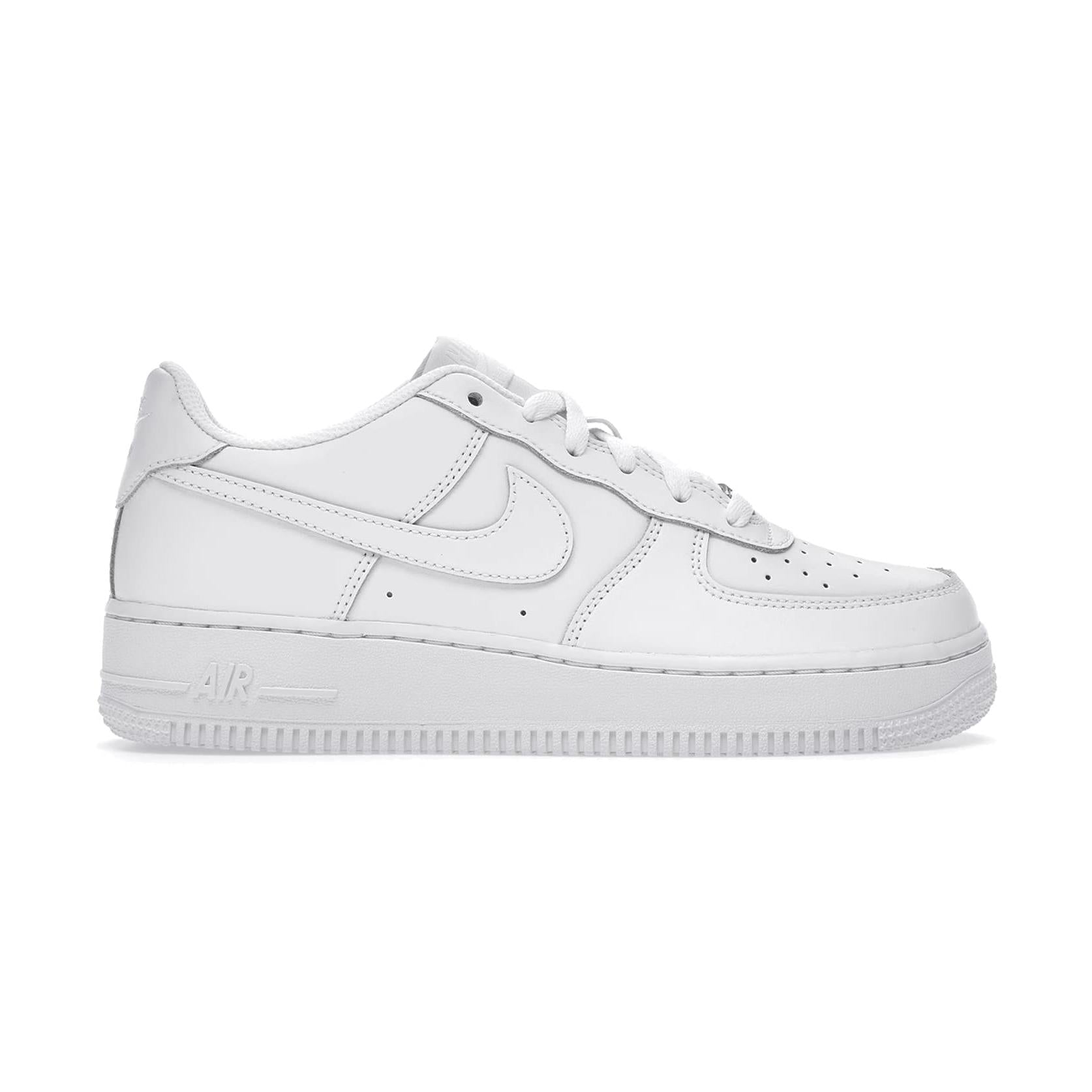 Nike Air Force 1 Low LE Triple White (GS)