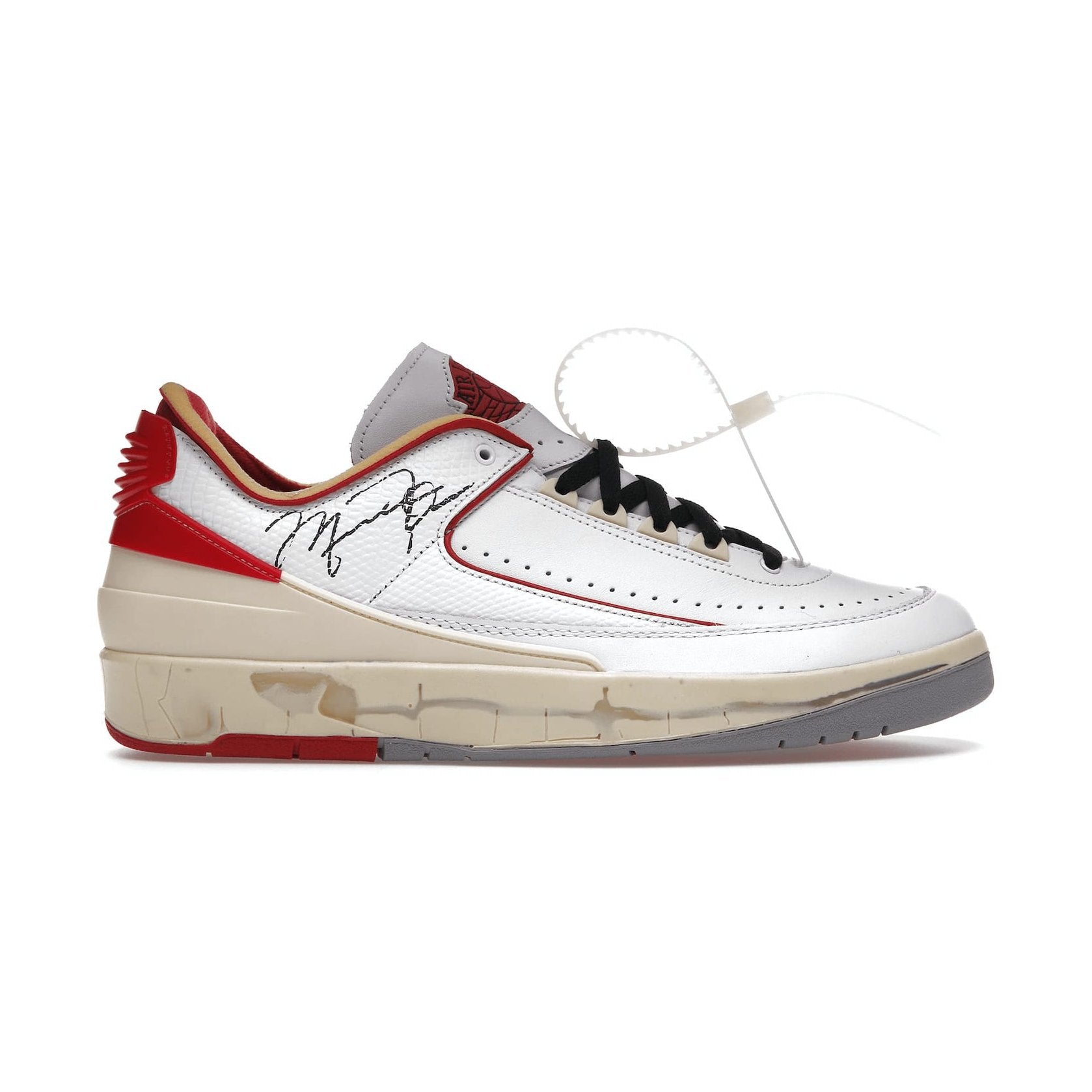 Jordan 2 Retro Low SP Off-White White Red