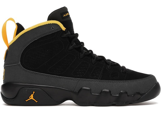 Jordan 9 Retro Dark Charcoal University Gold (GS)