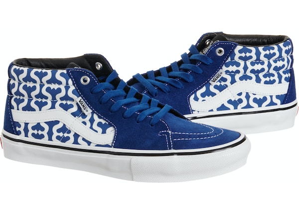 Vans Skate Grosso Mid Supreme Monogram S Logo Royal