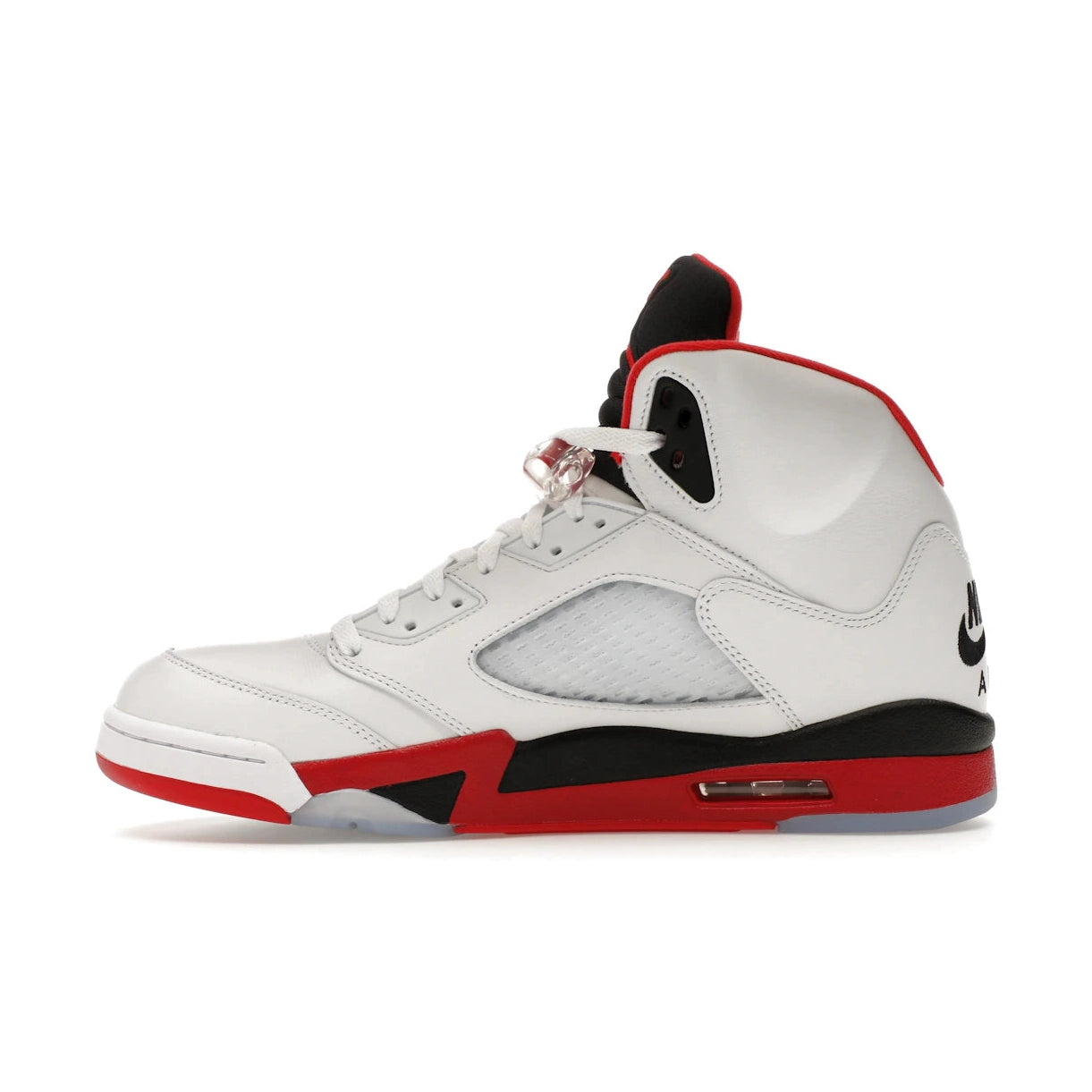 Jordan 5 Retro Fire Red Black Tongue (2025)