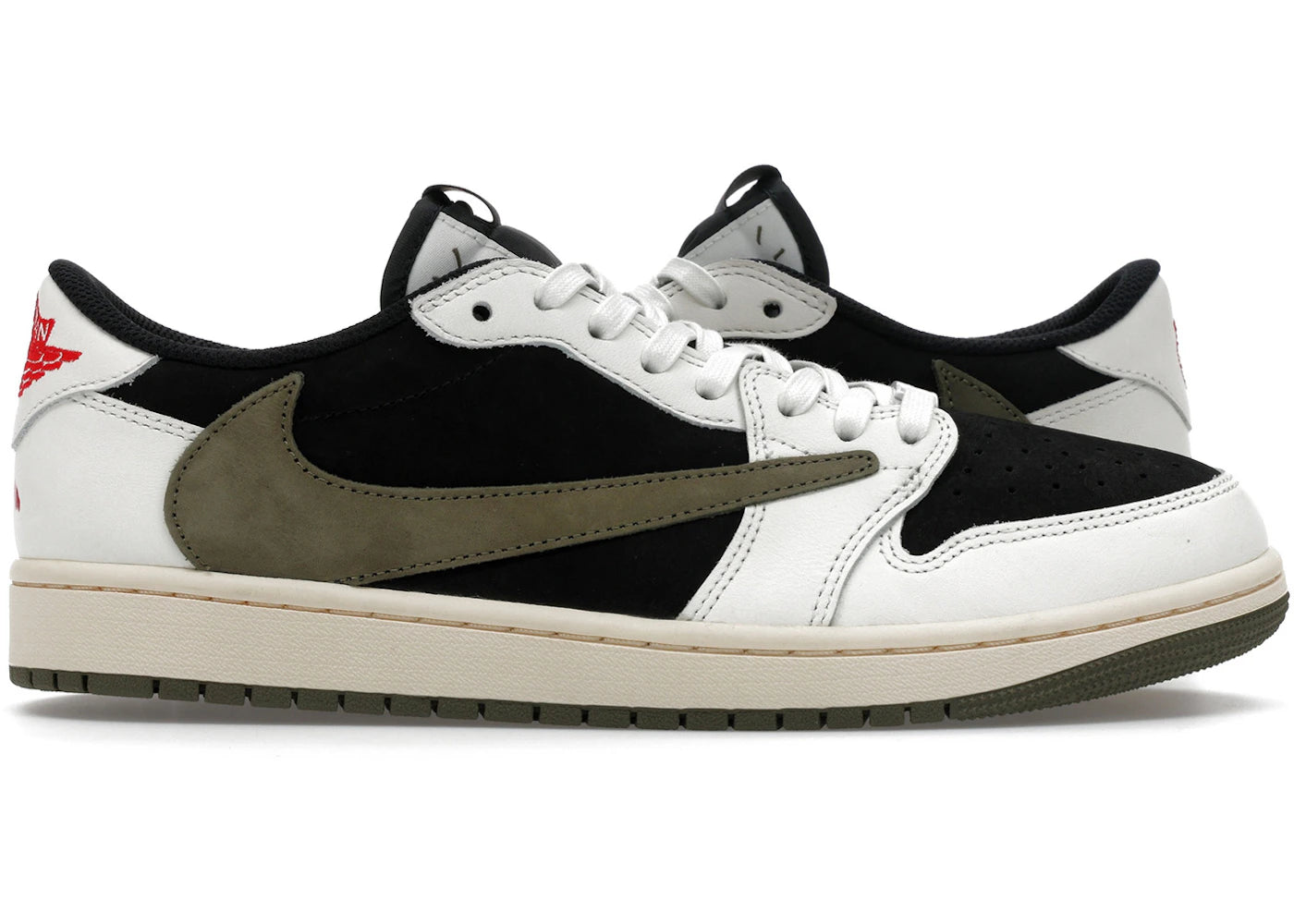Jordan 1 Retro Low OG SP Travis Scott Olive (Friends and Family) (Women's)