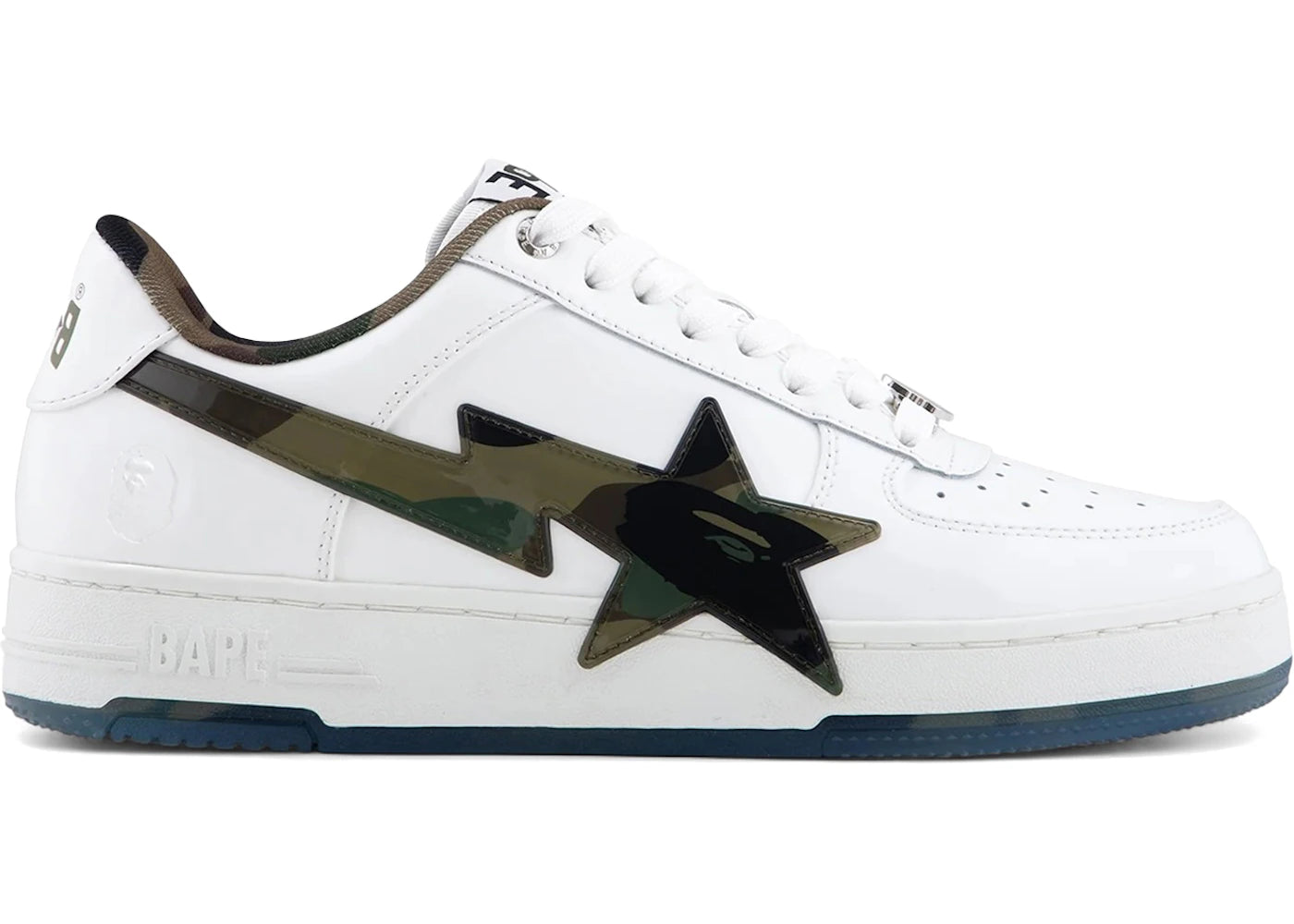 A Bathing Ape Bape Sta OS #2 White Camo