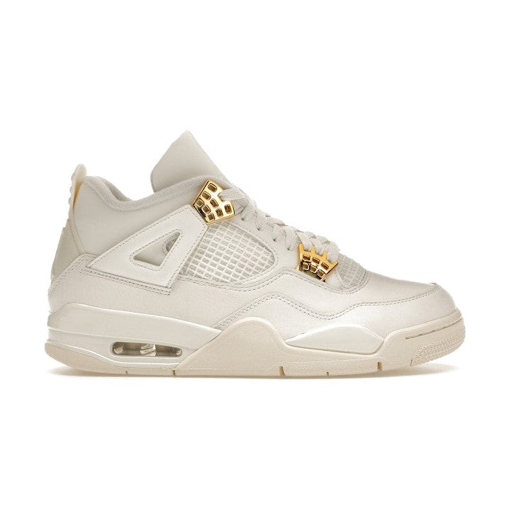 Jordan 4 Retro Metallic Gold (Women's)