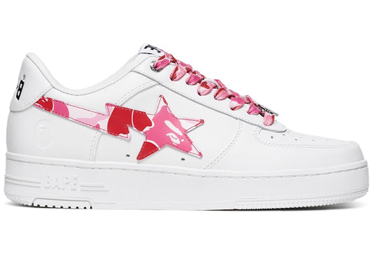 A Bathing Ape Bape Sta Low ABC Camo White Pink (2025)