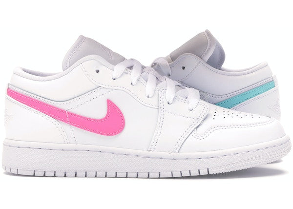 Jordan 1 Low White Neon (GS)