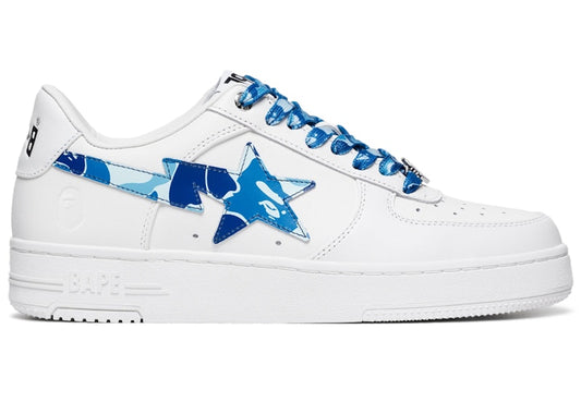 A Bathing Ape Bape Sta Low ABC Camo White Blue (2025)