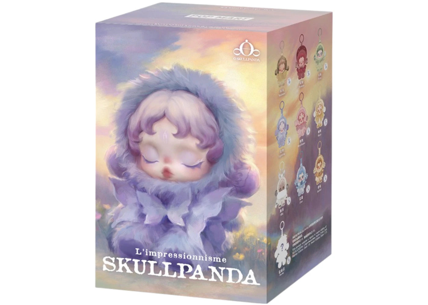 Pop Mart L'impressionnisme θSKULLPANDA Series Plush Doll Single Blind Box
