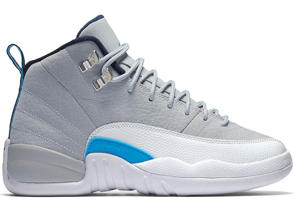 Jordan 12 Retro Grey University Blue (GS)