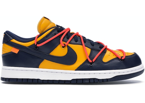 Nike Dunk Low Off-White University Gold