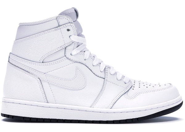 Jordan 1 Retro White Perforated