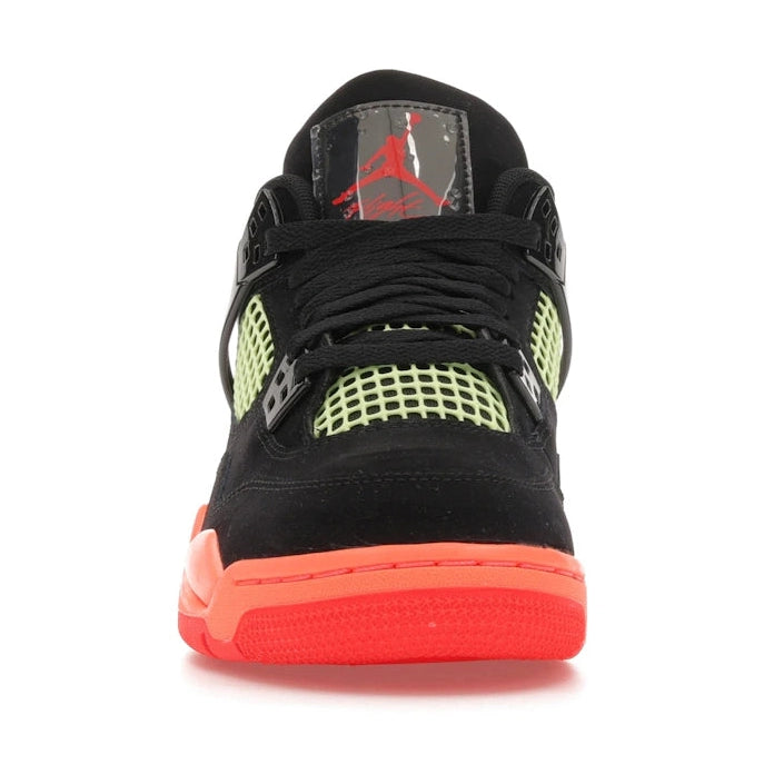 Jordan 4 Retro Black Infrared Barely Volt (GS)