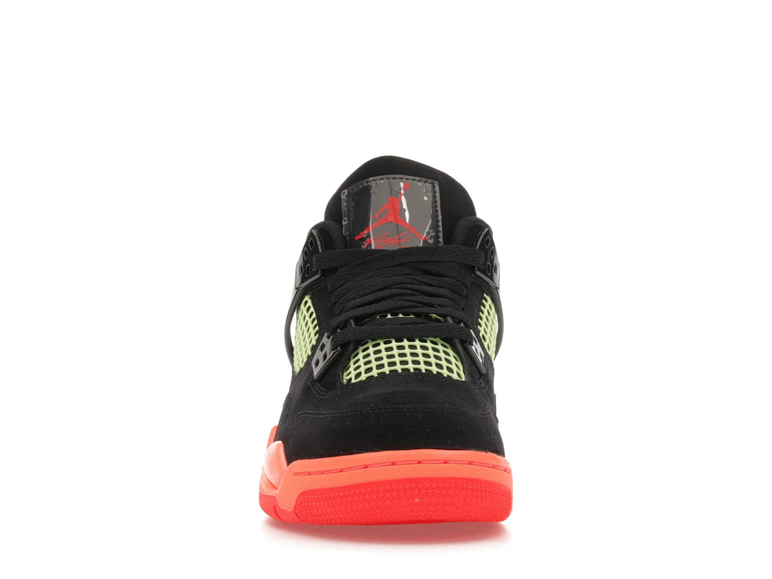 Jordan 4 Retro Black Infrared Barely Volt (GS)