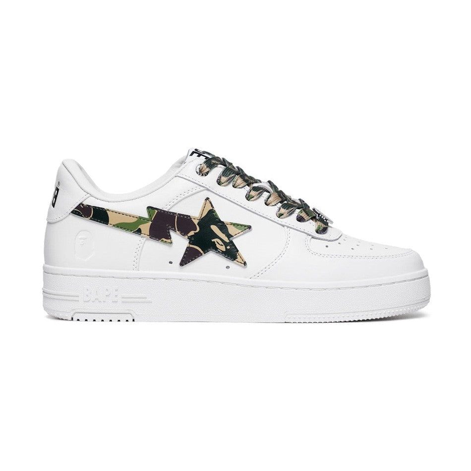 A Bathing Ape Bape Sta Low ABC Camo White Green (2025)