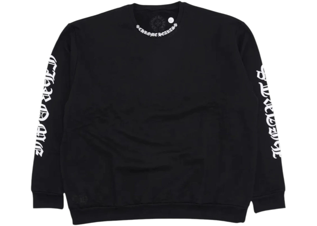 Chrome Hearts Neck Logo L/S Sweatshirt Black