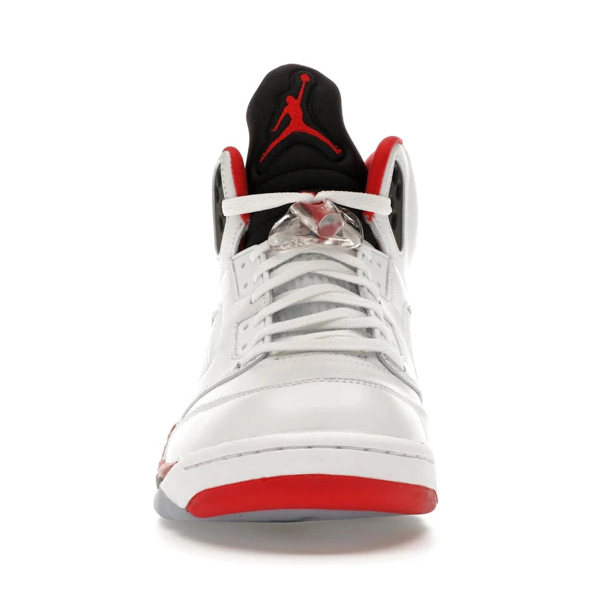 Jordan 5 Retro Fire Red Black Tongue (2025)