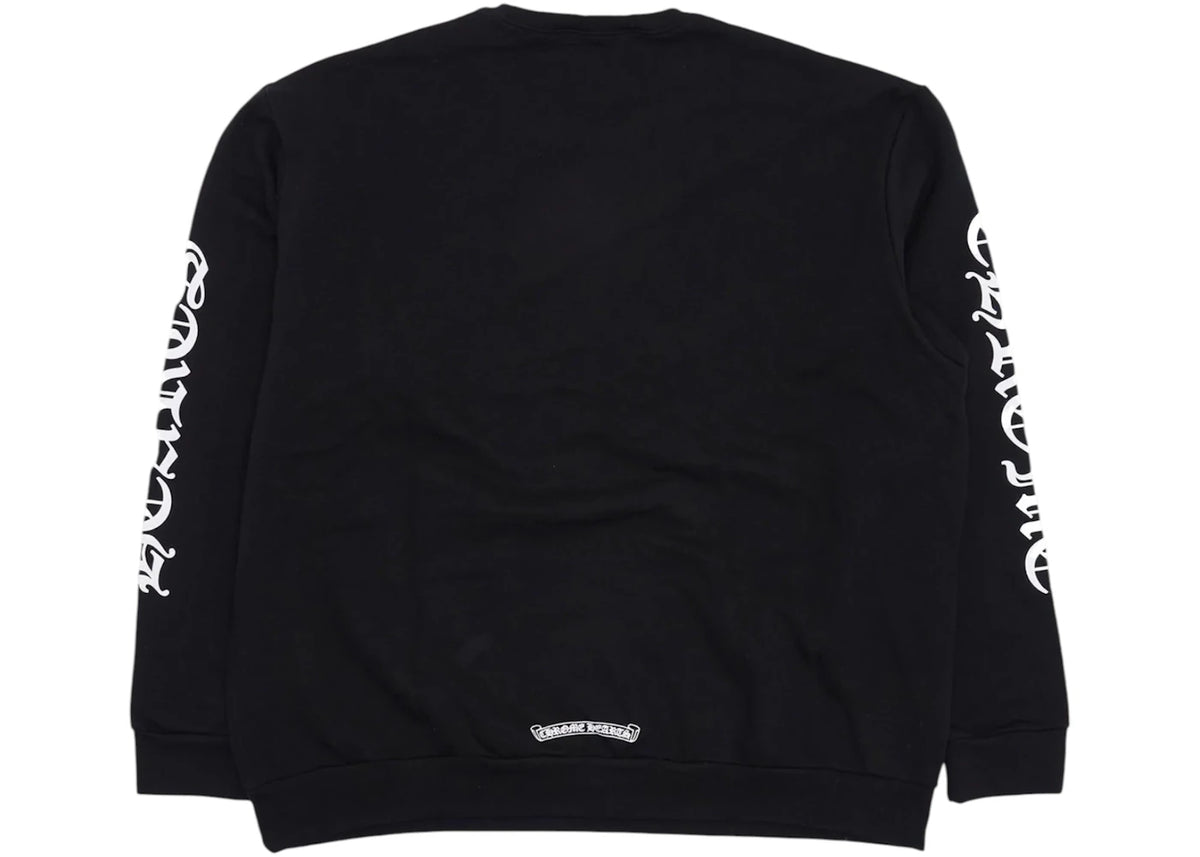 Chrome Hearts Neck Logo L/S Sweatshirt Black