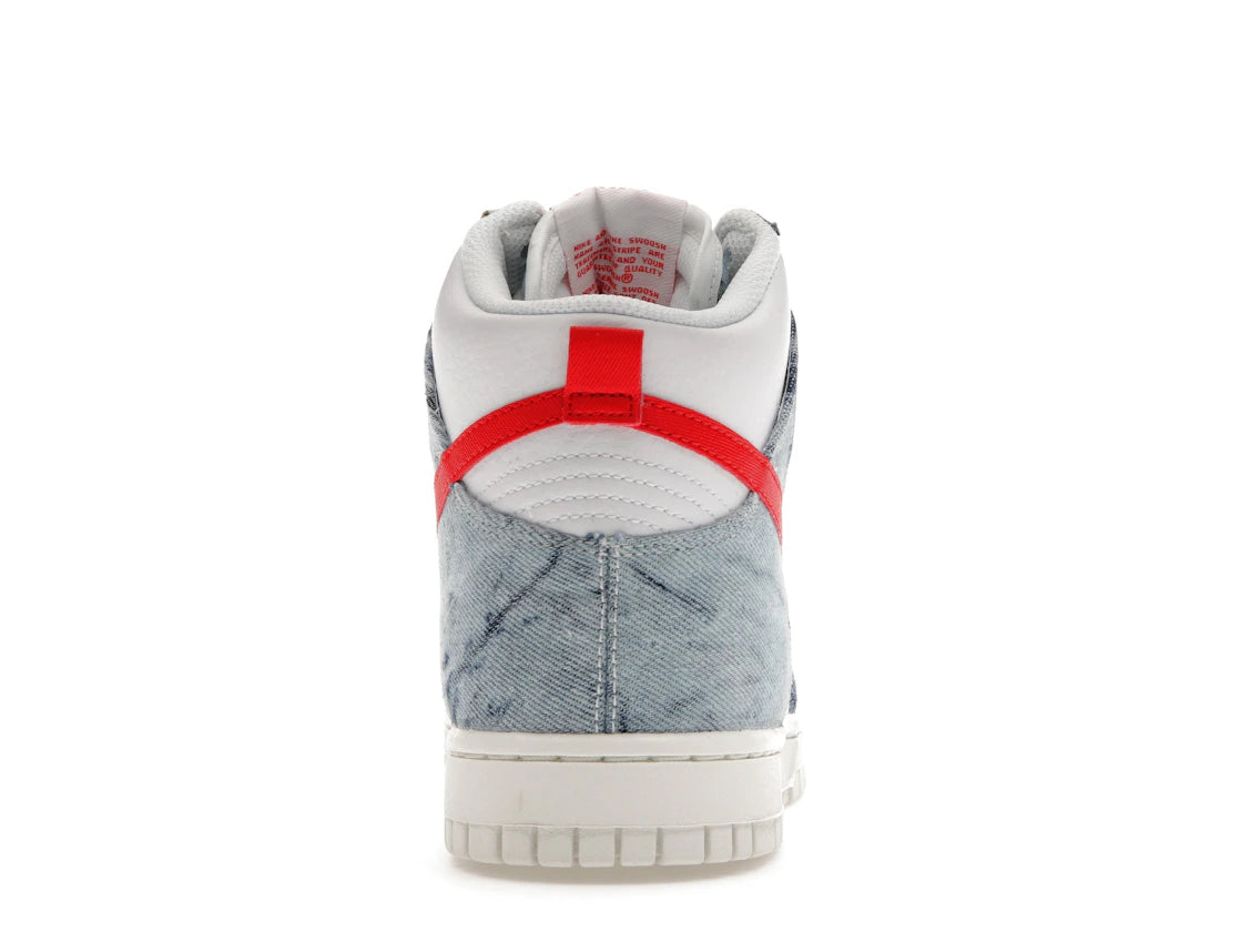 Nike Dunk High Washed Denim Pack (Women's)