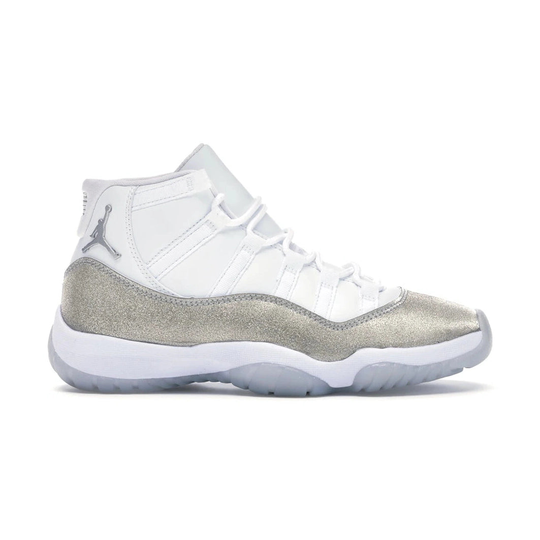 Jordan 11 Retro White Metallic Silver (Women's)