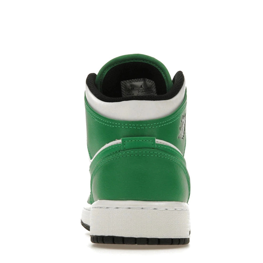Jordan 1 Mid Lucky Green (GS)
