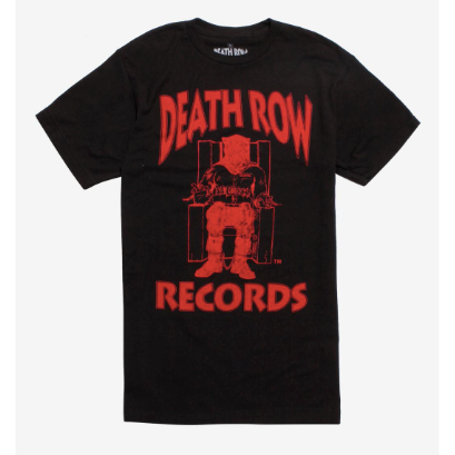 Death Row Records Red Logo Tee