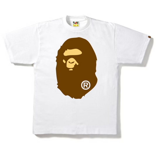 BAPE Big Ape Head Tee White