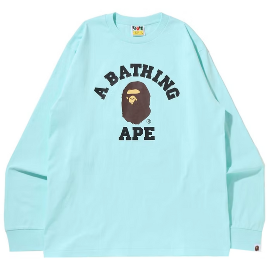 BAPE College L/S Tee Sax