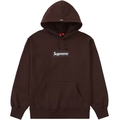 Supreme Box Logo Hooded Sweatshirt (FW21) Dark Brown