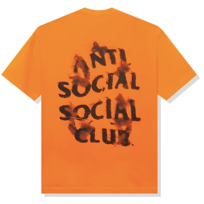 Anti Social Social Club The Notebook T-shirt Orange