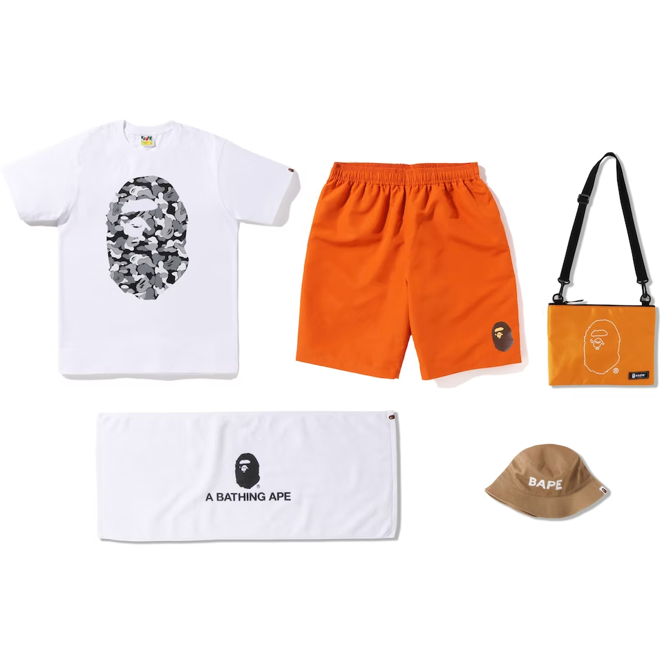 BAPE Bag 2022 Beach Japan Exclusive Pack (Mens) Grey Camo