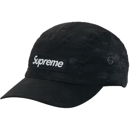 Supreme Broken Camo Camp Cap Black