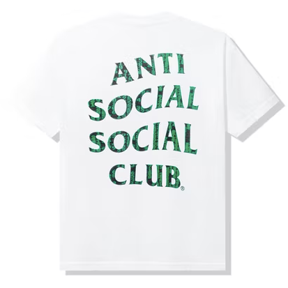 Anti Social Social Club Glitch T-shirt White