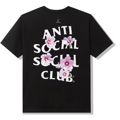 Anti Social Social Club Case Study Mugunghwa T-shirt Black