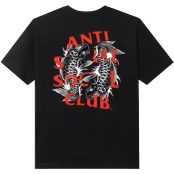 Anti Social Social Club Omakase Tee Black