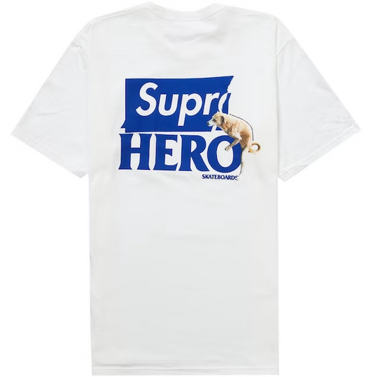 Supreme ANTIHERO Dog Tee White