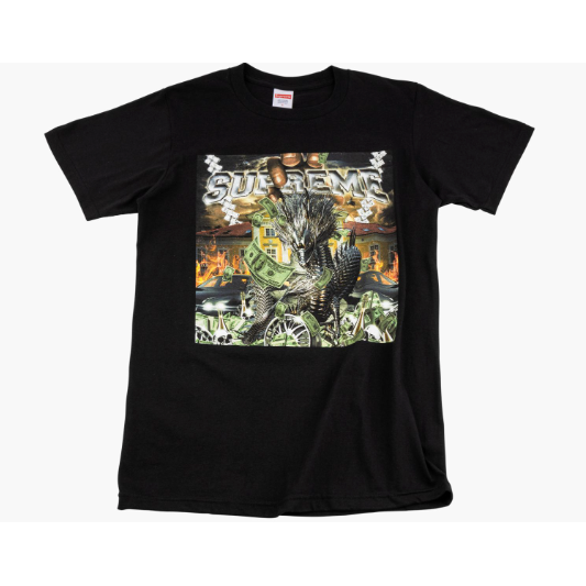 Supreme Dragon Tee Black