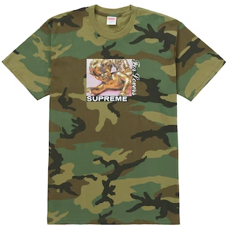 Supreme Lovers Tee Woodland Camo