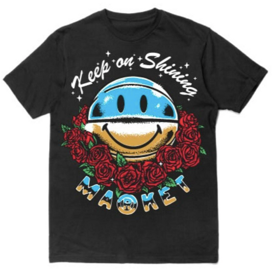 Smiley Keep on Shining Tee