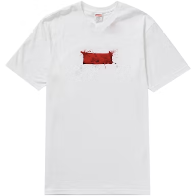 Supreme Ralph Steadman Box Logo Tee White