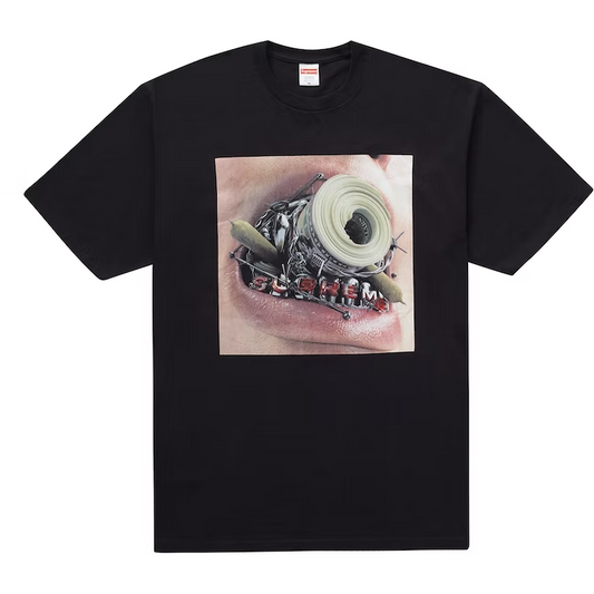 Supreme Braces Tee Black