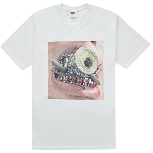 Supreme Braces Tee White