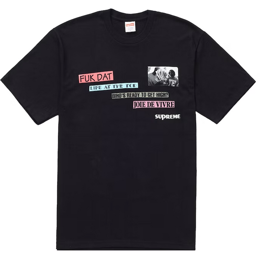 Supreme Joie De Vivre Tee Black