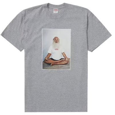 Supreme Rick Rubin Tee Heather Grey