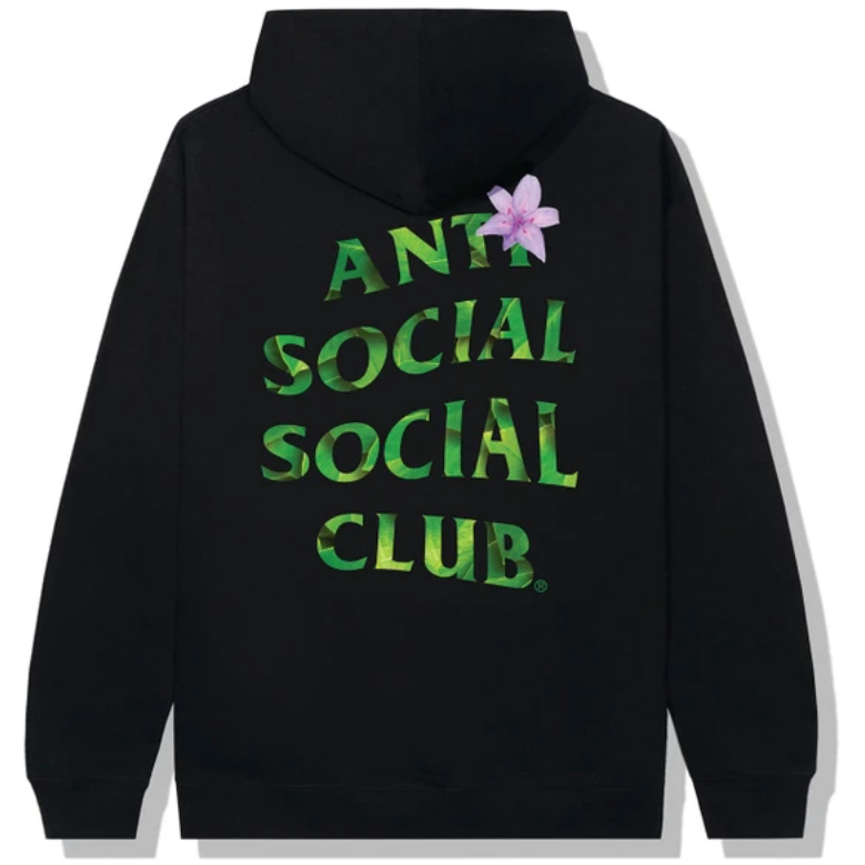 Anti Social Social Club When Serenity Shatters Hoodie Black