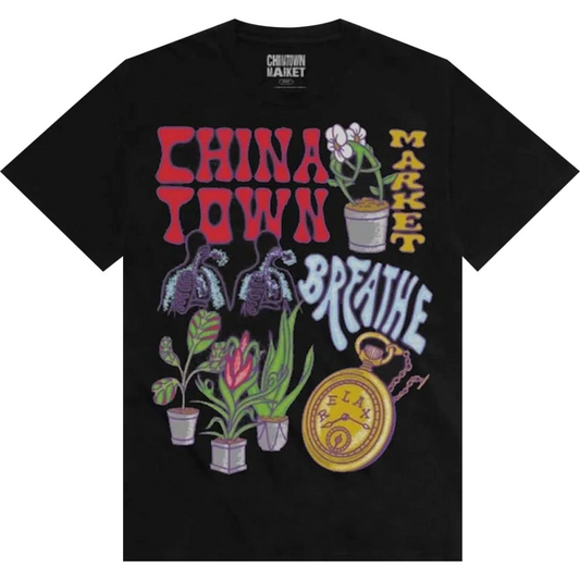 Chinatown Market Time Lord Tee 'Black'