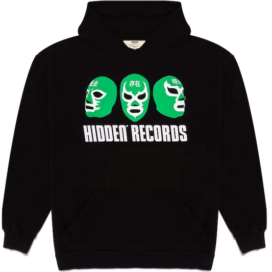 Hidden NY Records Hoodie Black